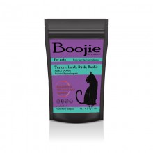 Гипоаллергенный корм с пробиотиками "Boojie" 4 мяса для взрослых домашних кошек, 1,5 кг.
